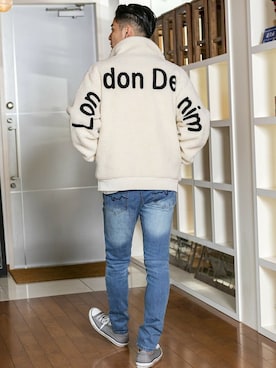 「アイテム（カバーオール）」を使った、admix_japanさん（メンズ・182cm）の秋コーディネート