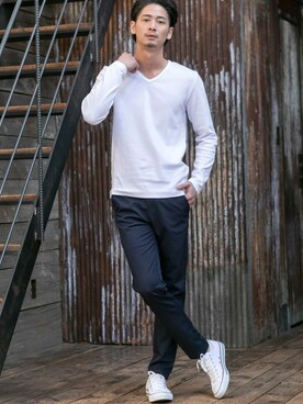 admix_japanさん（メンズ・182cm）の春コーディネート