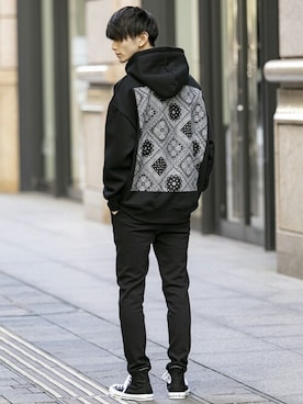 「A.S.M（エーエスエム）のアイテム」を使った、admix_japanさん（メンズ・182cm）の秋コーディネート