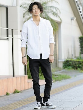 「A.S.M（エーエスエム）のアイテム」を使った、admix_japanさん（メンズ・182cm）の夏コーディネート