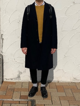 「ジョンブル　プライベート　ラボ(Johnbull Private labo)」｜「アイテム（ブーツ）」を使った、ちょみさん（メンズ・167cm）の冬コーディネート