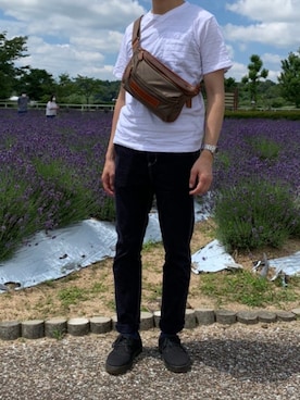 「Felisi（フェリージ）のアイテム」を使った、ちょみさん（メンズ・167cm）の夏コーディネート