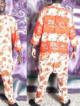 「アイテム（オールインワン・サロペット）」を使った、Junglさん（メンズ・185cm・20代）の秋コーディネート