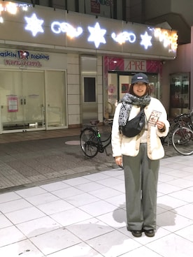 「プリクラ」｜sunnychannさん（レディース・159cm）の冬コーディネート