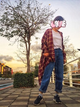 🌼hhhholly🌼さん（レディース・158cm）の冬コーディネート