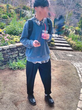 よすけさん（メンズ・172cm）の春コーディネート