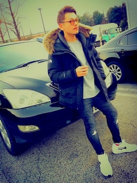 tnf_spさん(メンズ・169cm)の冬コーディネート