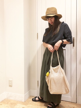 studio CLIP chieさん（レディース・156cm）の夏コーディネート