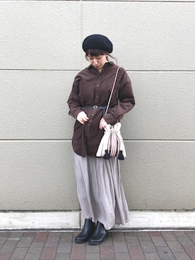 studio CLIP chieさん（レディース・156cm）の秋コーディネート