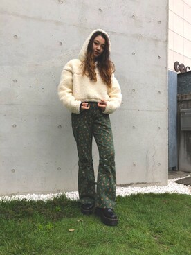 韮澤未歩さんのコーディネート