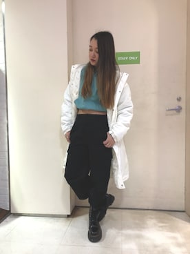 韮澤未歩さんのコーディネート