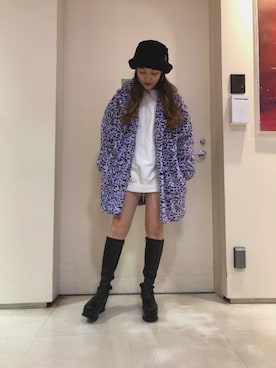 韮澤未歩さんのコーディネート