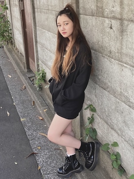 韮澤未歩さんのコーディネート