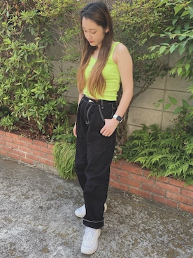 韮澤未歩さんのコーディネート