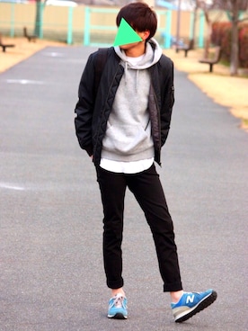 シーマ 👟プチプラさん（メンズ・173cm）の冬コーディネート