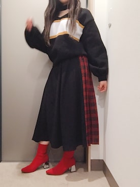 Kさん（レディース・160cm）の冬コーディネート