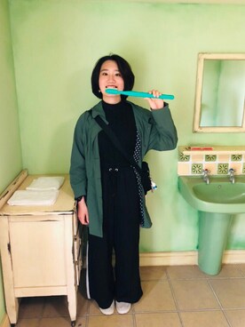 「コミカル」｜Kさん（レディース・160cm）の春コーディネート