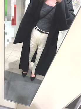「rps（アールピーエス）のアイテム（チェスターコート）」を使った、jさん（レディース・156cm）の春コーディネート