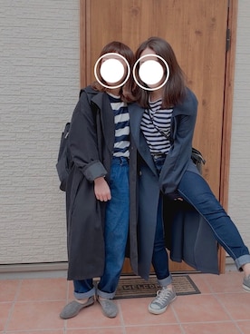 「a.depeche（アデペシュ）のアイテム」を使った、M。さん（レディース・149cm）の春コーディネート