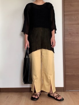 M。さん（レディース・149cm）の夏コーディネート