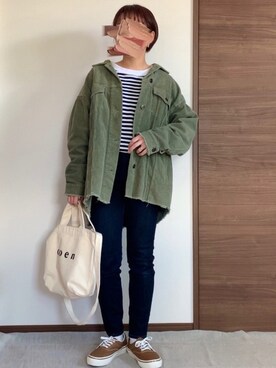 M。さん（レディース・149cm）の秋コーディネート