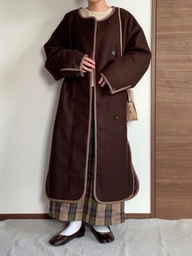 M。さん（レディース・149cm）の冬コーディネート