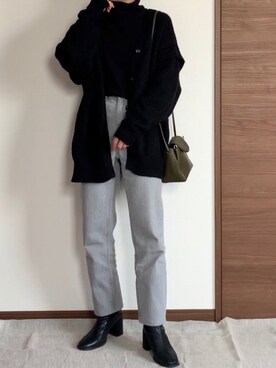 M。さん（レディース・149cm）の冬コーディネート