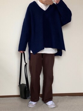 M。さん（レディース・149cm）の冬コーディネート