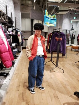 ISHIIさん（レディース・163cm）の冬コーディネート