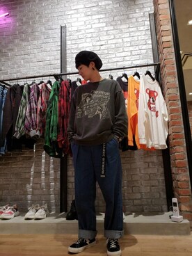 ISHIIさん（レディース・163cm）の冬コーディネート