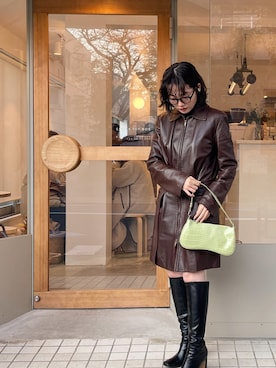 「MAXMARA WEEKEND LINE（マックスマーラウィークエンドライン）のアイテム」を使った、chikakoさん（レディース・155cm）の冬コーディネート