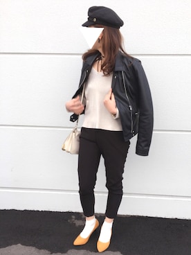 Sari☺︎さん（レディース・166cm）の冬コーディネート