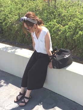 Sari☺︎さん（レディース・166cm）の夏コーディネート