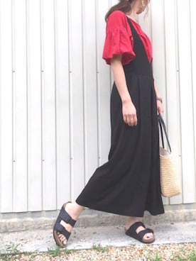 「gooutwith」｜Sari☺︎さん（レディース・166cm）の夏コーディネート