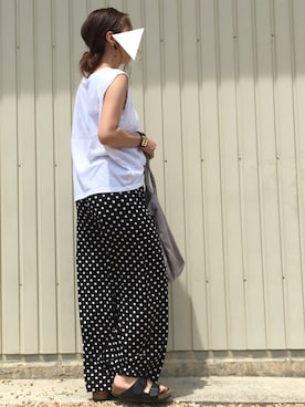 「gooutwith」｜Sari☺︎さん（レディース・166cm）の夏コーディネート