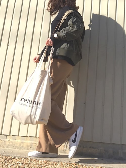 Sari さんのスニーカーを使ったコーディネート Zozotown