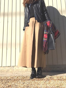 Sari☺︎さん（レディース・166cm）の冬コーディネート