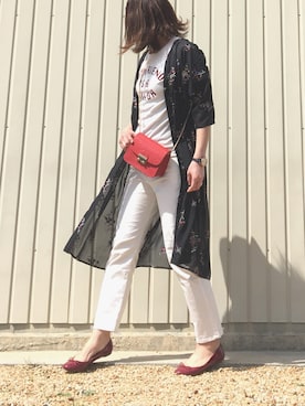 Sari☺︎さん（レディース・166cm）の春コーディネート