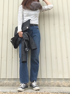 Sari☺︎さん（レディース・166cm）の秋コーディネート