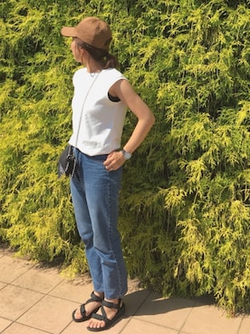 Sari☺︎さん（レディース・166cm）の夏コーディネート