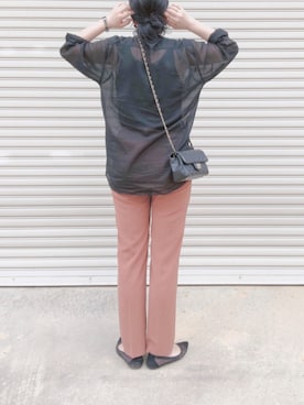 「シャネル」｜「アイテム（アクセサリー）」を使った、Sari☺︎さん（レディース・166cm）の夏コーディネート