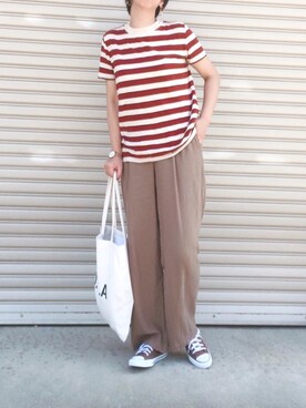 Sari☺︎さん（レディース・166cm）の夏コーディネート