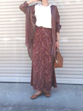 Sari☺︎さん(レディース・166cm)の秋コーディネート