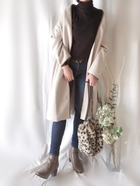 Sari☺︎さん（レディース・167cm）の冬コーディネート