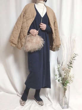 Sari☺︎さん（レディース・167cm）の冬コーディネート