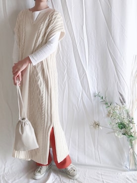 Sari☺︎さん(レディース・167cm)の秋コーディネート