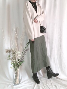 Sari☺︎さん（レディース・167cm）の冬コーディネート