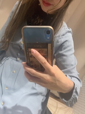 「earth music&ecology（アースミュージックアンドエコロジー）のアイテム（ワンピース）」を使った、なげちさん（レディース・157cm）の秋コーディネート