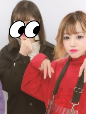 「VERSACE（ヴェルサーチ）のアイテム」を使った、なげちさん（レディース・157cm）の秋コーディネート