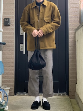 「Creed（クリード）のアイテム」を使った、グシケン。さん（メンズ・167cm）の冬コーディネート